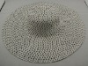 2011 fashion beach straw hats/fashion ladies trendy hats/beach lady straw hat