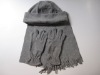 Wholesale 3pcs winter fleece sets ( scarf hat glove)