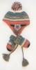 Wholesale Fashion knitted winter scarf set for kids