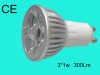 Wholesale 3*1w High Power Led GU10 Bulb with high quality