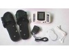 Pulse massage slipper with therapy pads