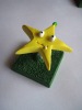 plants versus zombies polyresin starfruit figurine home decoration