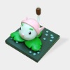 Plants vs zombies polyresin cattail figurine home decoration