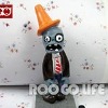 Plants vs zombies polyresin conehead zombie figurine home decoration