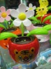 Wholesale solar power flowers no battery no water the leaves swing under sunshine