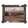 wooden frame clock