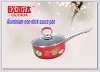 Aluminium stamp(printed) sauce pan with non-stick coating