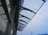 Polycarbonate sheet awning
