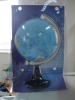 5.6 inches or 14.2cm in school of globe map