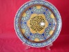 Classical Gold Design Porcelain bone china hanging china plate