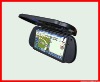 New!!7 inch rear mirror GPS navigation/touch screen,AVin,FM transmitter,bluetooth,free map--GPS-1170