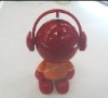 Cartoon design mini mp3 music player