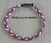 Wholesale weave titanium necklace