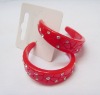 fashion resin earrings