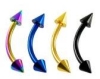 Wholesale Titanium Spike Eyebrow Ring
