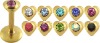 Wholesale labret,lip piercingrings jewelry