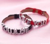 2011 newest hot sell fashion beautiful DIY alphabet crystal couple pendant