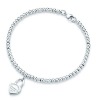Wholesale Heart mesh bracelet
