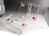 acrylic tissue box/tissue holder with high quality