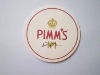 printed paper coaster
