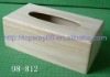 wooden tissue packing box gift box
