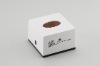plastic paper tissue boxes with white color