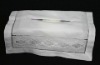 cotton embroidery tissue box cover