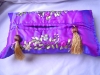 Embroidery tissue box cover/holder