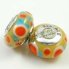 screw core glass murano beads