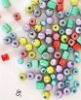 colorful bulk glass fancy beads