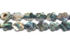 Gemstones Abalone Shell Flower Beads