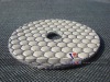 4inch honeycomb-type diamond stone polishing pads