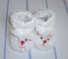 soft plush infant shoes indoor