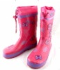 fashion children's rubber rain boot