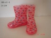 pvc children rain boot