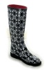 Fashion rubber boot in various of sizes and colors