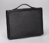 2011 newest genuine leather document bag file orgnazer file folder