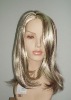 Wholesale Long straight Blonde Synthetic wigs for women