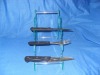 Transparent acrylic knife rack,knife holder