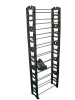 10 layer plastic and stainless steel DIY shoe rack