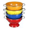 multicolour fruit basket steel colander