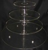 acrylic cake holder