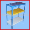 4-layer Single-side White Muti-funtional Storage Shelf