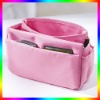 Wholesale Bag Organizer Purse Insert Storage Bag Pink Blue, Purple, Black, Khaki