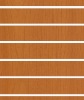 Wholesale red cherry melamine mdf slatwall panel with aluminum insert