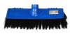 Hard bristle plastic broom & brush
