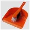 Plastic Dustpan and Cleaning Brush Set