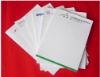 2011 new colorful letterhead notepad