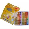 children 24 colors oil pastel in paper box