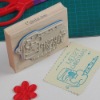 Decorated Christmas Stamp